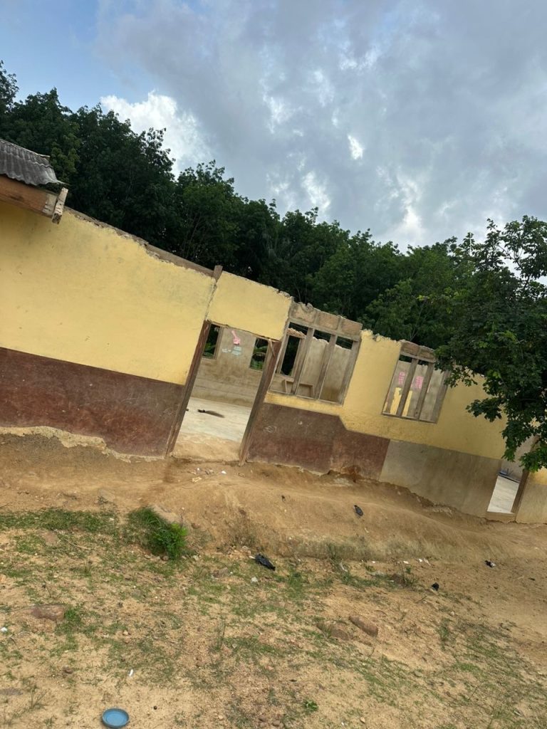 Storm Wreaks Havoc on Bienuye D/A Primary School; DCE Pledges Immediate Intervention